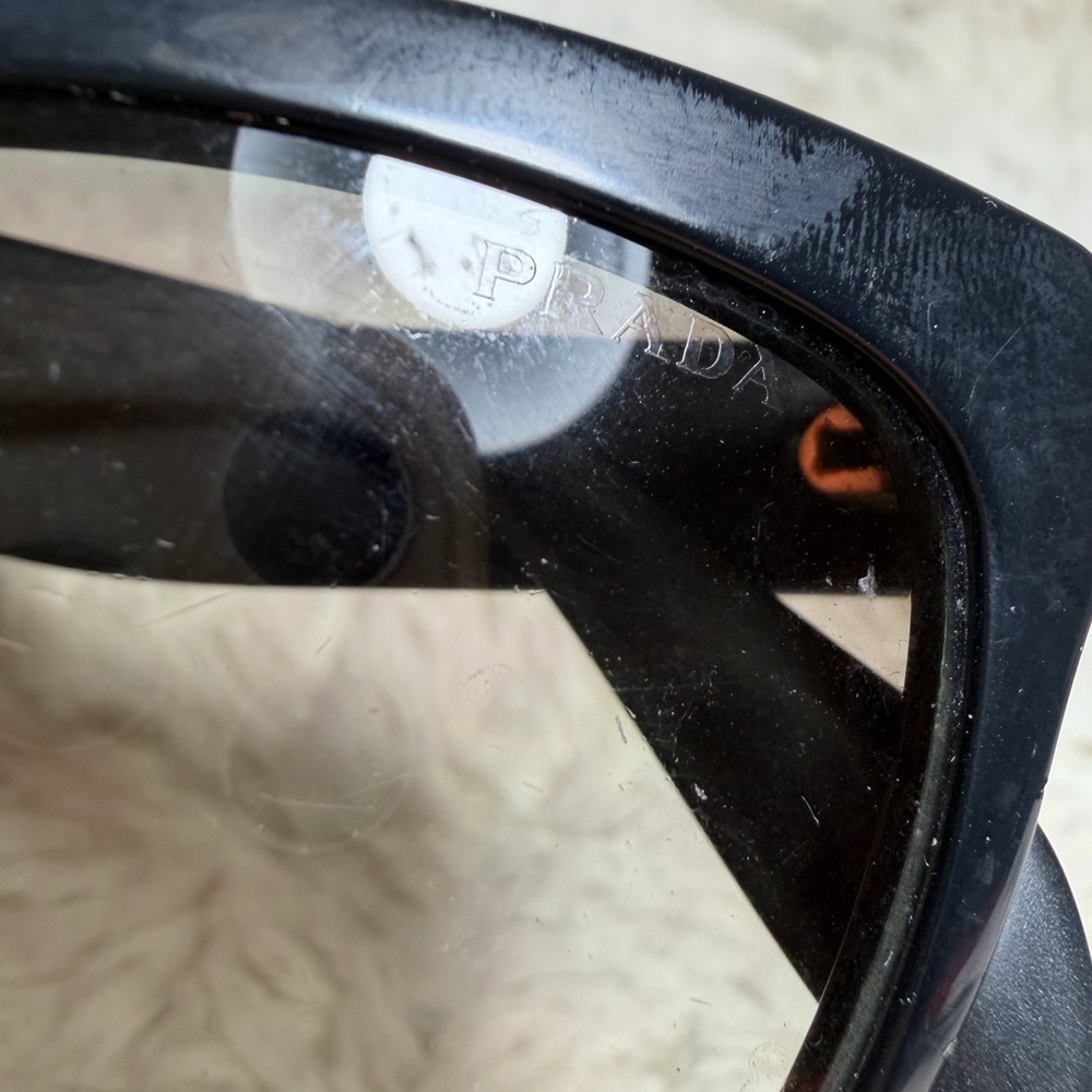 Prada Black Women's Sunglasses Please read description! - Picture 5 of 8